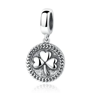 (image for) Silver Clover Dangle - PANDORA Style - SCC039