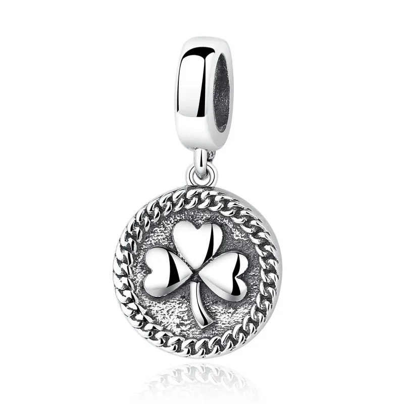(image for) Silver Clover Dangle - PANDORA Style - SCC039 - Product Image