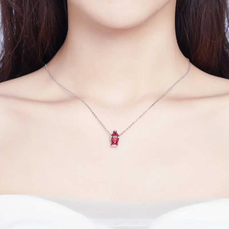(image for) Silver Coca Cola Charm - PANDORA Style - SCC1159 - View 3