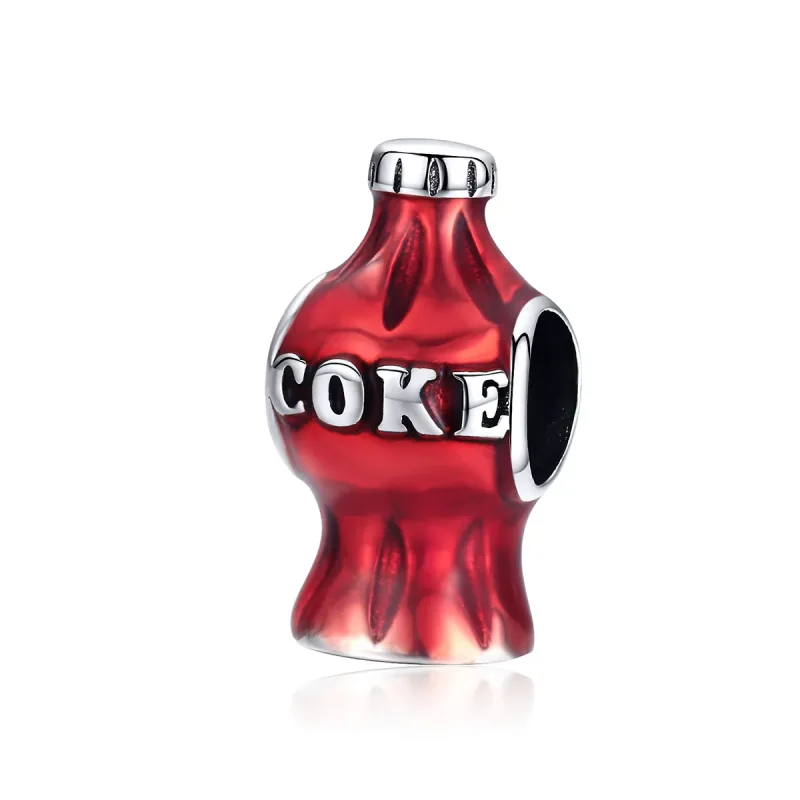 (image for) Silver Coca Cola Charm - PANDORA Style - SCC1159 - Product Image