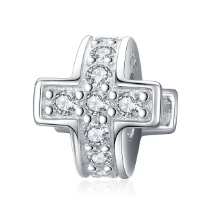 (image for) Silver Cross Charm - PANDORA Style - SCC1292