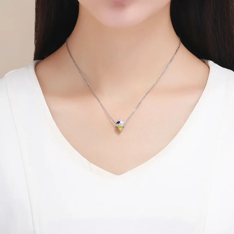 (image for) Silver Cute Ice Cream Charm - PANDORA Style - SCC1129 - View 5