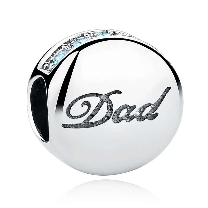 (image for) Silver Dad Charm - PANDORA Style - SCC006 - Product Image