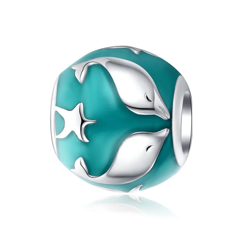 (image for) Silver Dolphin Charm - PANDORA Style - SCC1295 - Product Image