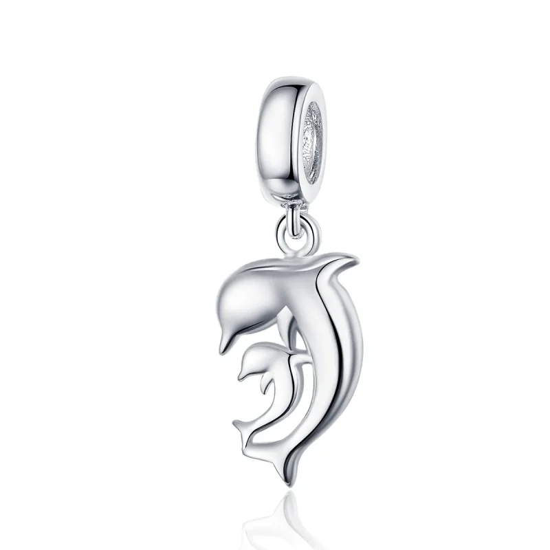 (image for) Silver Dolphin Dangle - PANDORA Style - SCC1206 - Product Image