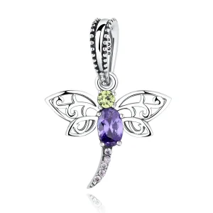 (image for) Silver Dragonfly Dangle - PANDORA Style - SCC048