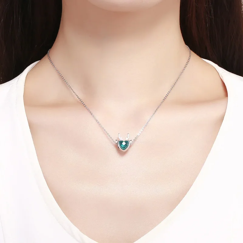 (image for) Silver Elk Charm - PANDORA Style - SCC1022 - View 5