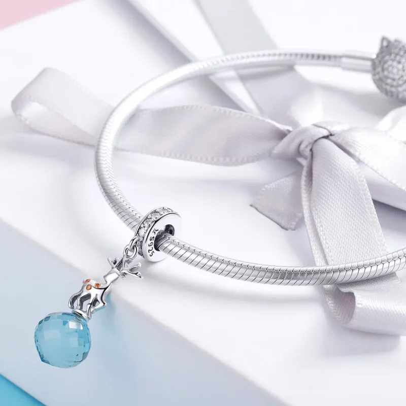 (image for) Silver Elk Dangle - PANDORA Style - SCC1010 - View 3