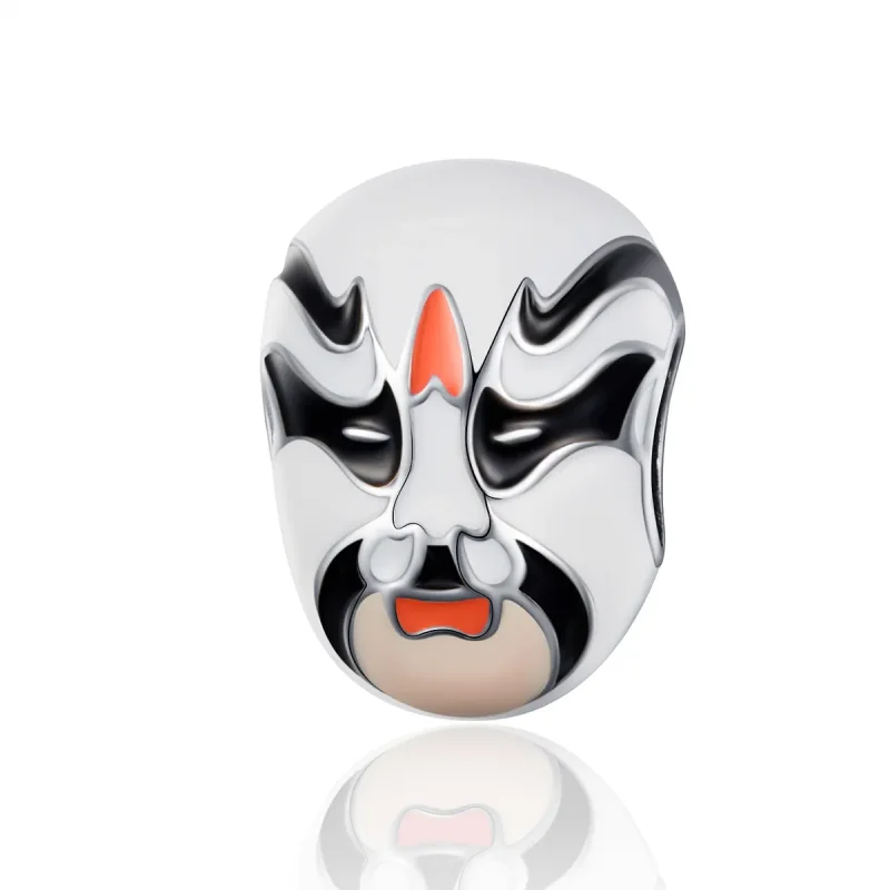 (image for) Silver Facial Makeup In Operas Charm - PANDORA Style - SCC1192 - Product Image