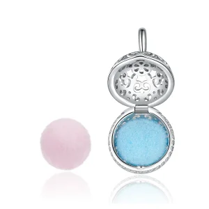 (image for) Silver Fragrant Ball Charm - PANDORA Style - SCC1198