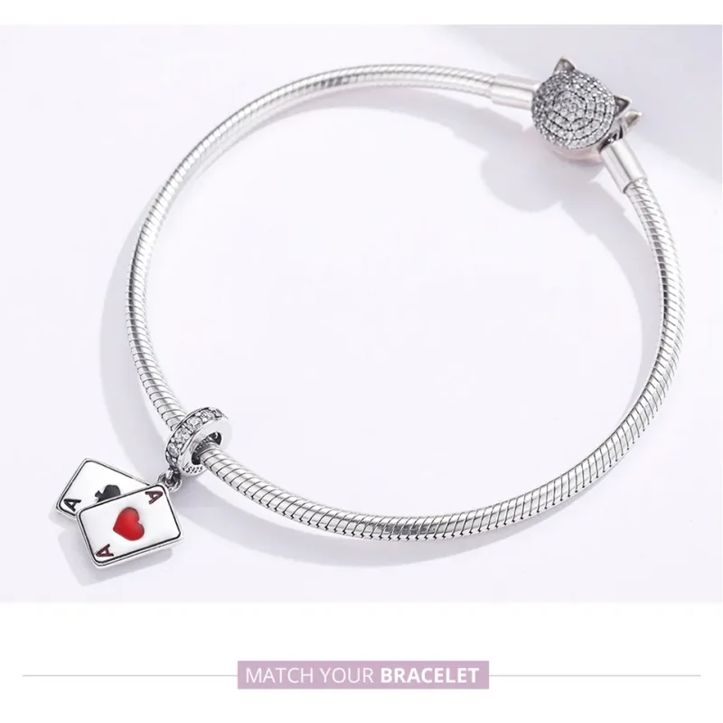 (image for) Silver Game Time Dangle - PANDORA Style - SCC1172 - View 6