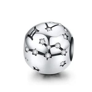 (image for) Silver Gemini Charm - PANDORA Style - SCC1218-3