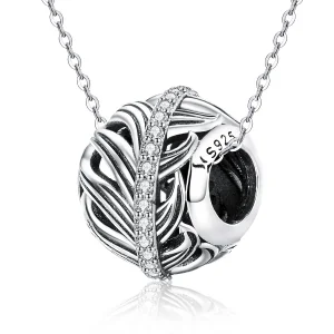 (image for) Silver Gently Love Charm - PANDORA Style - SCC1065