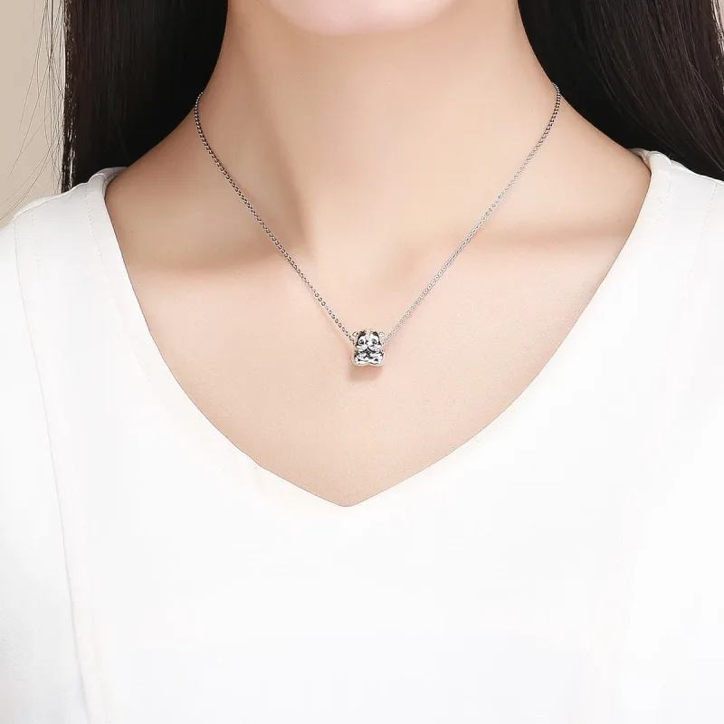 (image for) Silver Hamster Charm - PANDORA Style - SCC1133 - View 4