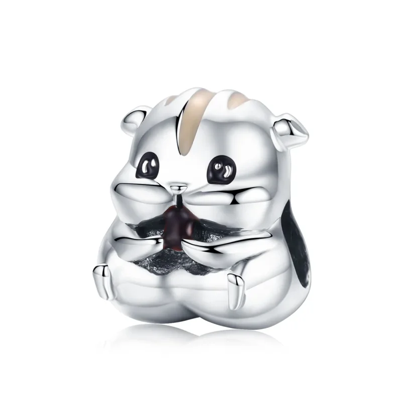 (image for) Silver Hamster Charm - PANDORA Style - SCC1133 - Product Image
