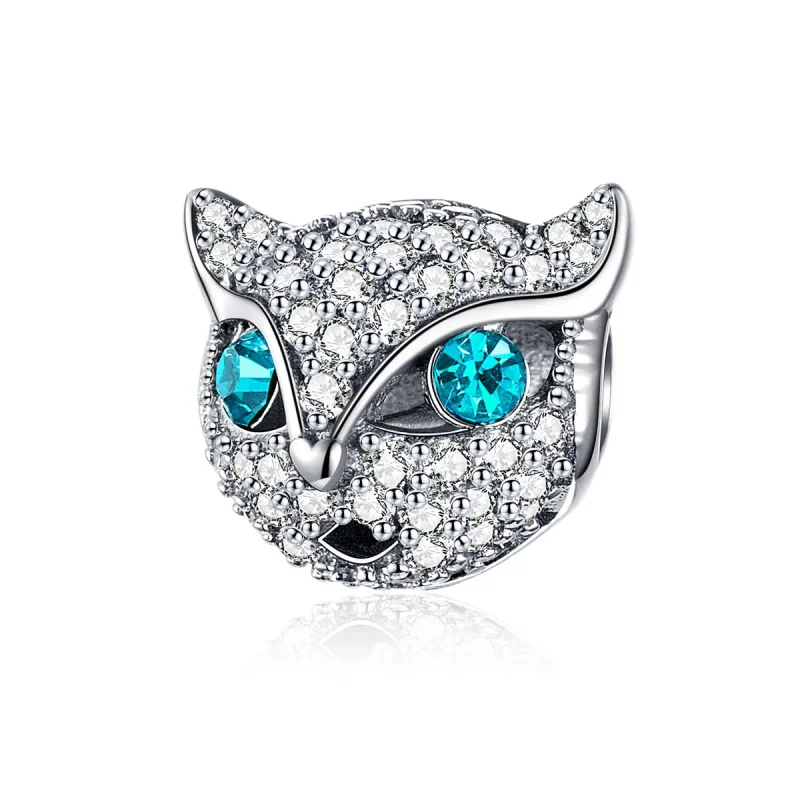 (image for) Silver Happy Kitty Charm - PANDORA Style - SCC1131 - Product Image