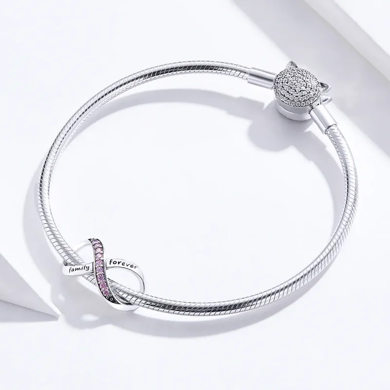 (image for) Silver Infinity Charm - PANDORA Style - SCC1146-Pk - View 3