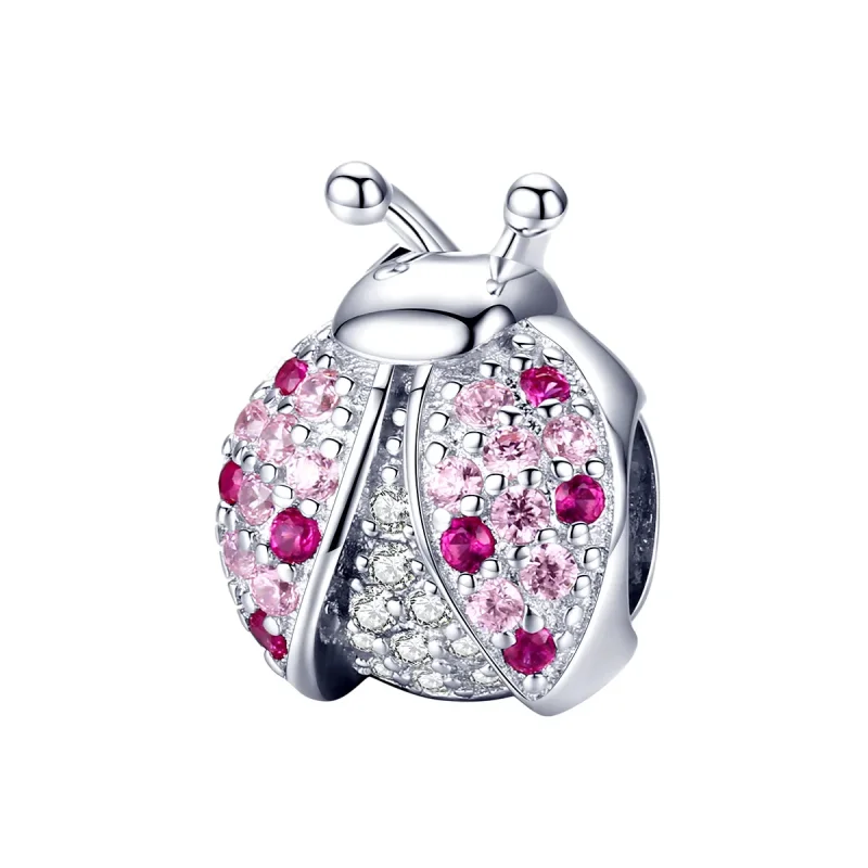 (image for) Silver Ladybug Charm - PANDORA Style - SCC1120 - Product Image