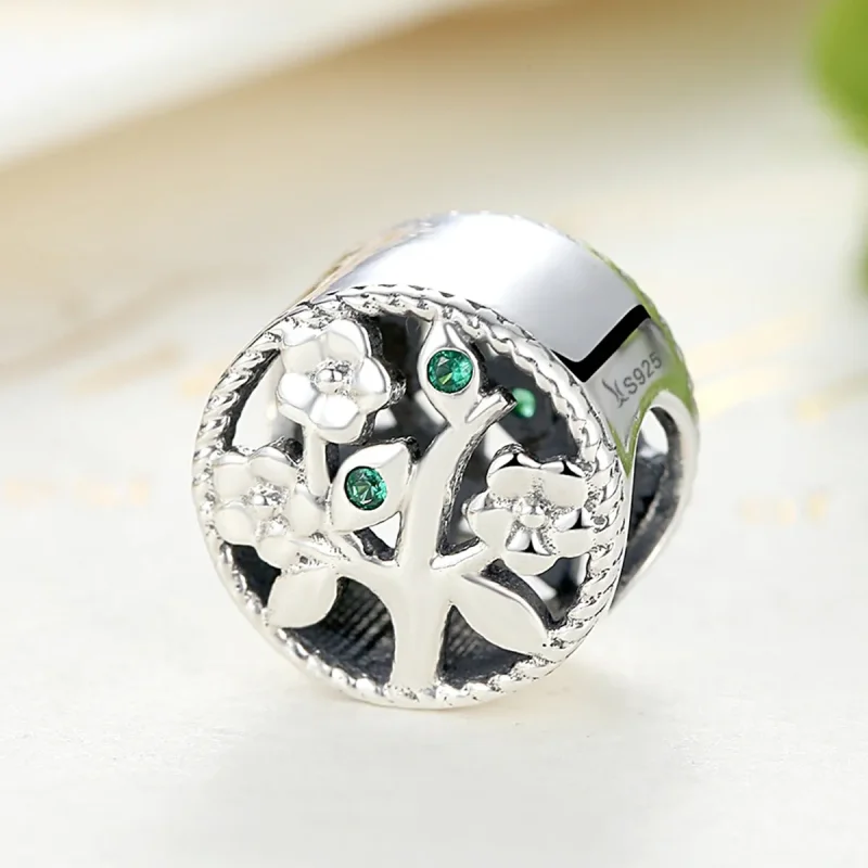 (image for) Silver Life Tree Charm - PANDORA Style - SCC115 - View 3