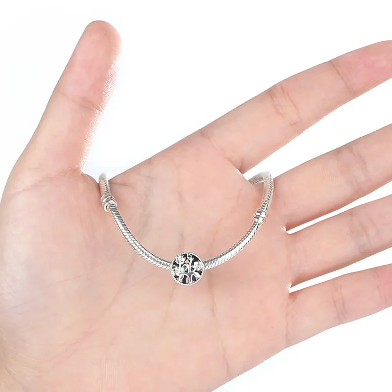 (image for) Silver Life Tree Charm - PANDORA Style - SCC115 - View 4