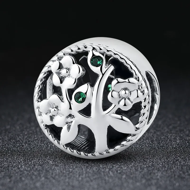 (image for) Silver Life Tree Charm - PANDORA Style - SCC115 - View 5