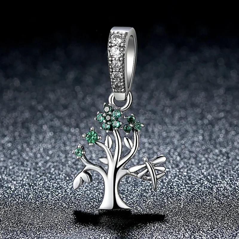 (image for) Silver Life Tree Dangle - PANDORA Style - SCC117 - View 3