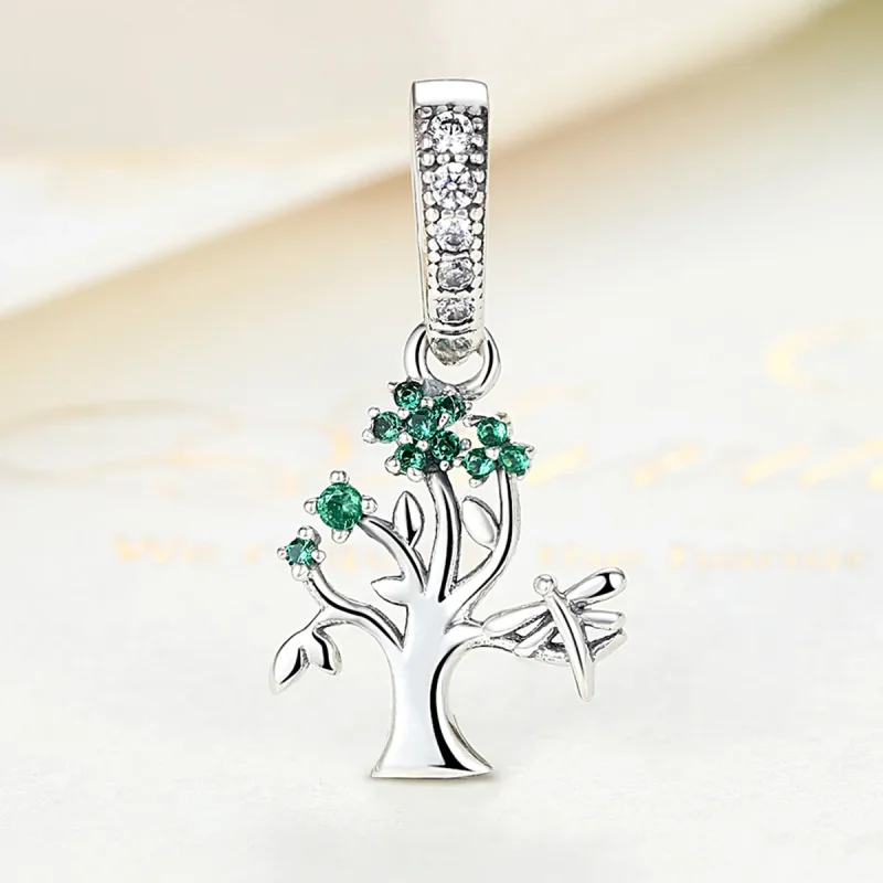 (image for) Silver Life Tree Dangle - PANDORA Style - SCC117 - View 5