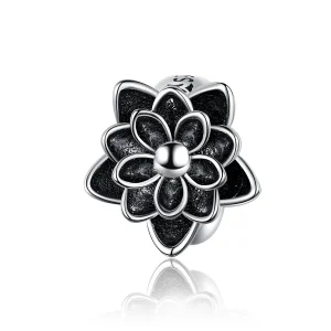 (image for) Silver Lotus Charm - PANDORA Style - SCC1196