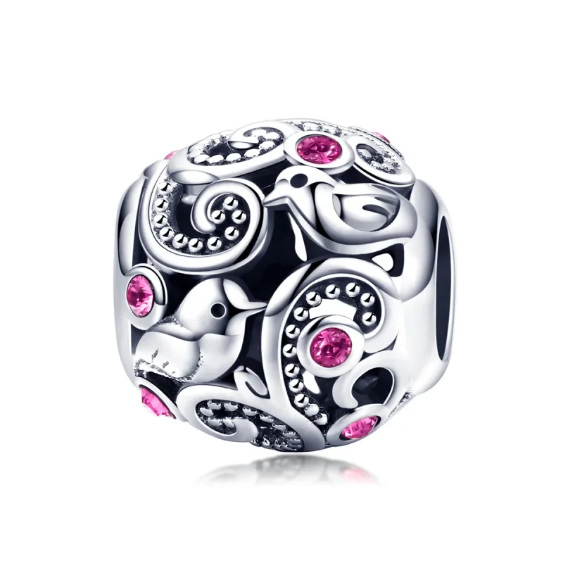 (image for) Silver Love Messenger Charm - PANDORA Style - SCC1014 - Product Image