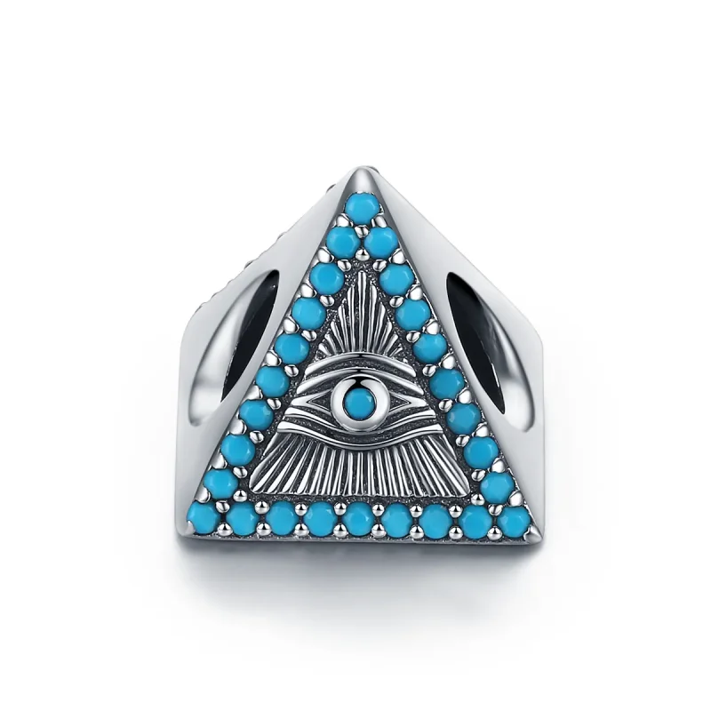 (image for) Silver Magic Eye Charm - PANDORA Style - SCC1093 - Product Image
