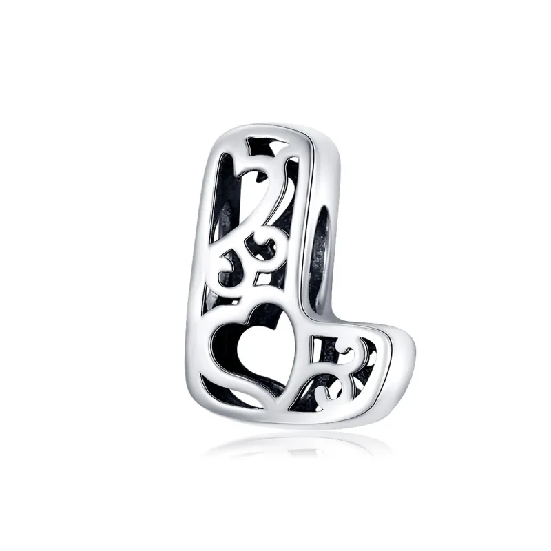 (image for) Silver Magic Letter L Charm - PANDORA Style - SCC1229-L - Product Image