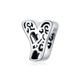 (image for) Silver Magic Letter Y Charm - PANDORA Style - SCC1229-Y