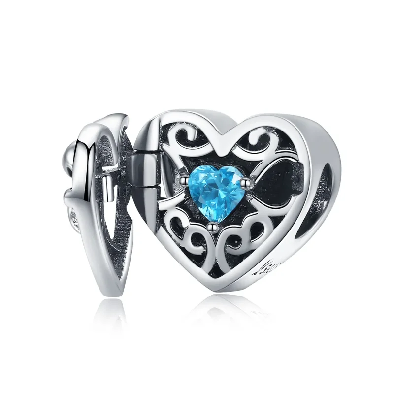 (image for) Silver Mystical Stone Charm - PANDORA Style - SCC1053 - Product Image