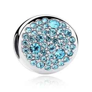(image for) Silver Pavé Charm - PANDORA Style - SCC009