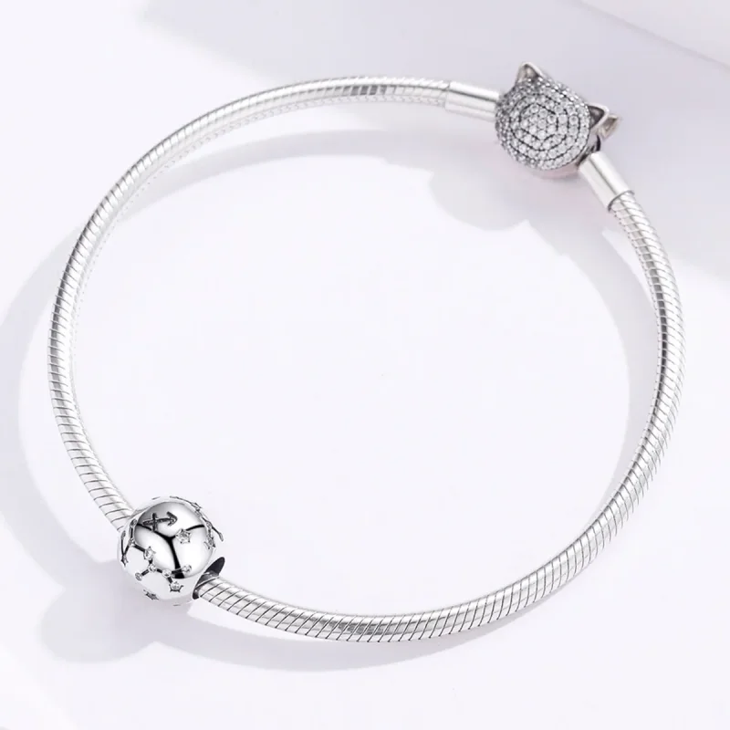 (image for) Silver Sagittarius Charm - PANDORA Style - SCC1218-9 - View 3