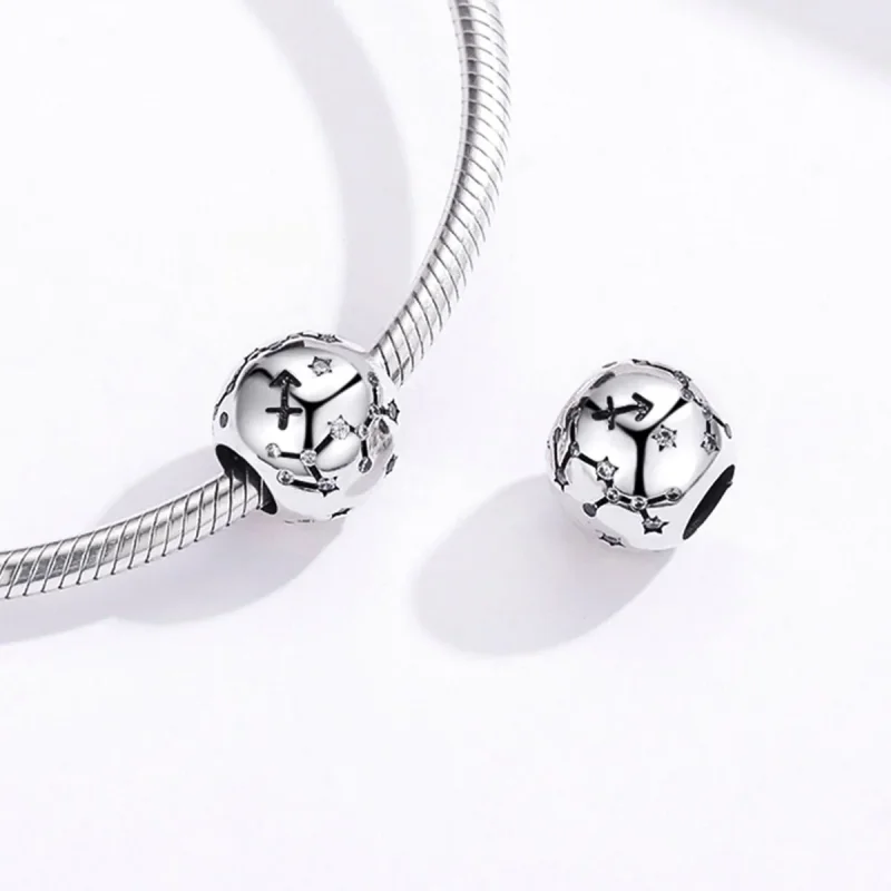 (image for) Silver Sagittarius Charm - PANDORA Style - SCC1218-9 - View 4