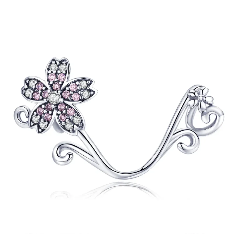 (image for) Silver Sakura Charm - PANDORA Style - SCC1033 - Product Image