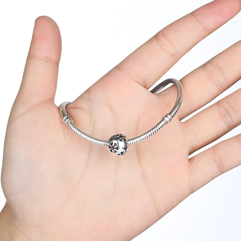 (image for) Silver Snowflake Charm - PANDORA Style - SCC070 - View 5