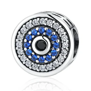 (image for) Silver Sparkle Eye Charm - PANDORA Style - SCC092