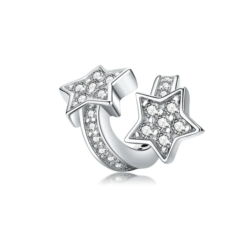 (image for) Silver Stars Dated Each Other Charm - PANDORA Style - SCC1244 - Product Image