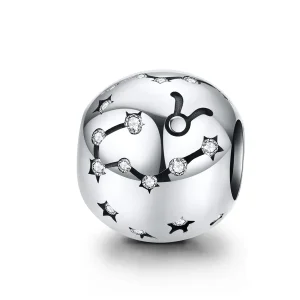(image for) Silver Taurus Charm - PANDORA Style - SCC1218-2
