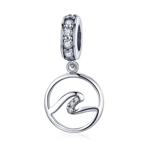 (image for) Silver Waves Dangle - PANDORA Style - SCC1031