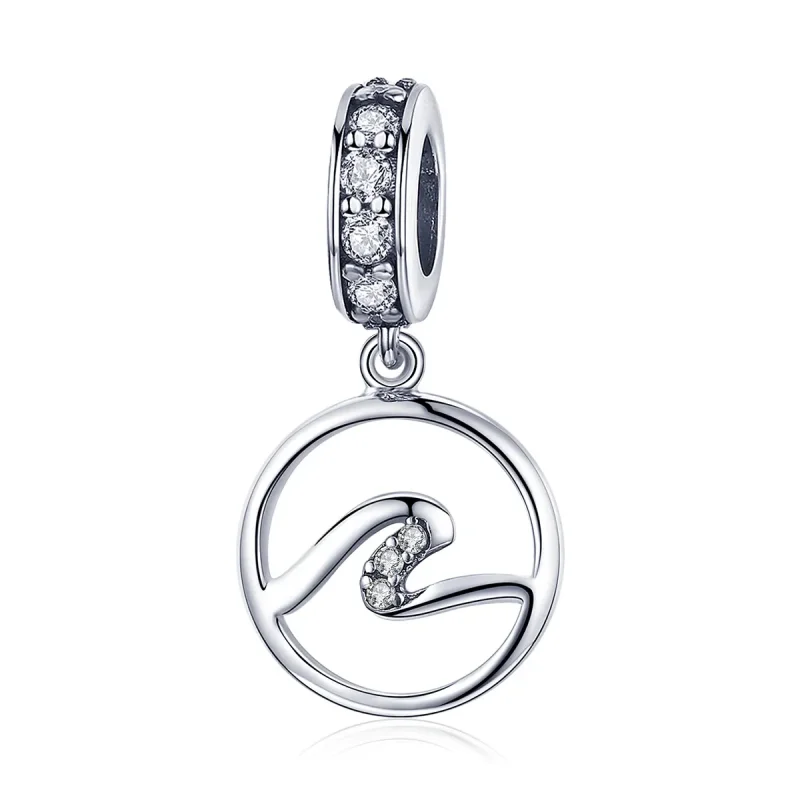 (image for) Silver Waves Dangle - PANDORA Style - SCC1031 - Product Image