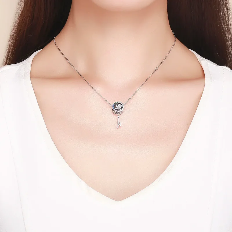 (image for) Silver Windmill Charm - PANDORA Style - SCC1081 - View 3