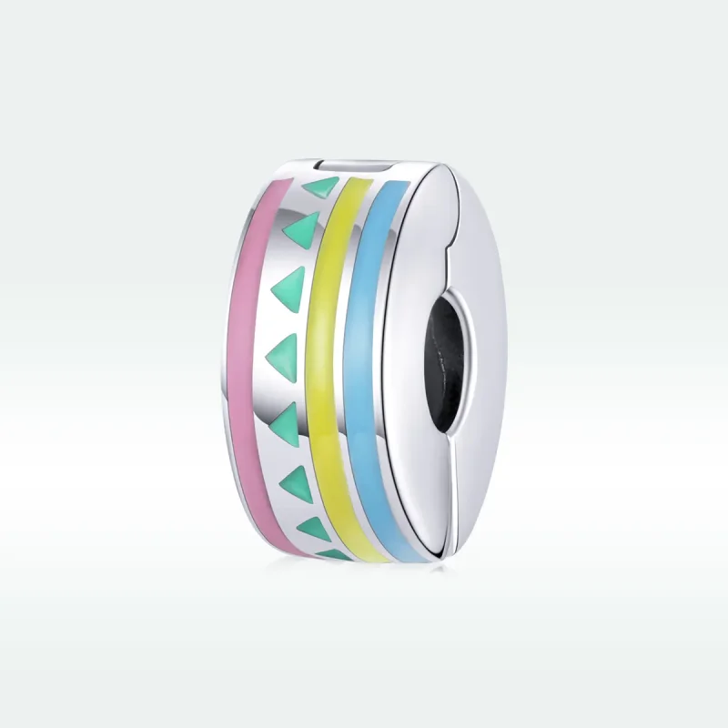 (image for) Pandora Style Silver Charm, Colorful Enamel - SCC1756 - View 5
