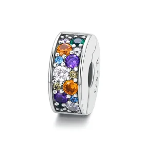 (image for) Pandora Style Silver Charm, Colorful Garden - SCC1609
