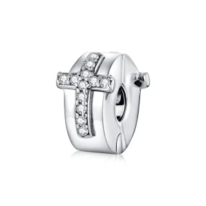 (image for) Pandora Style Silver Charm, Cross - SCC1497