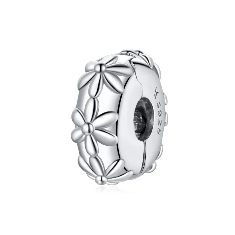 (image for) Pandora Style Silver Charm, Daisy - SCC1795 - Product Image