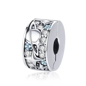 (image for) Pandora Style Silver Charm, Planet - SCC985
