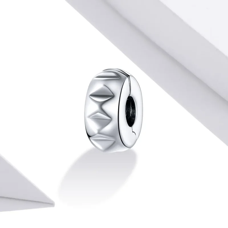 (image for) Pandora Style Silver Charm, Rivet - SCC1780 - View 2